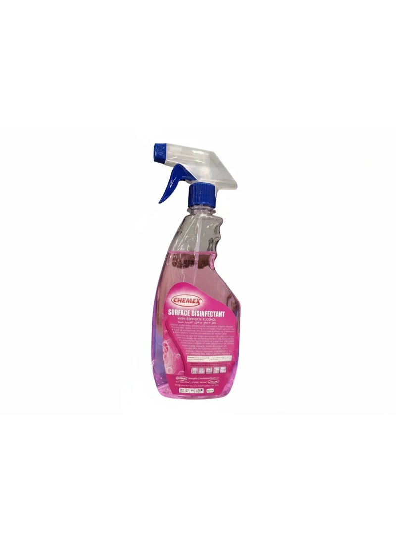 CHEMEX SURFACE DISINFECTANT WITH IPA 600 ML - Image 2